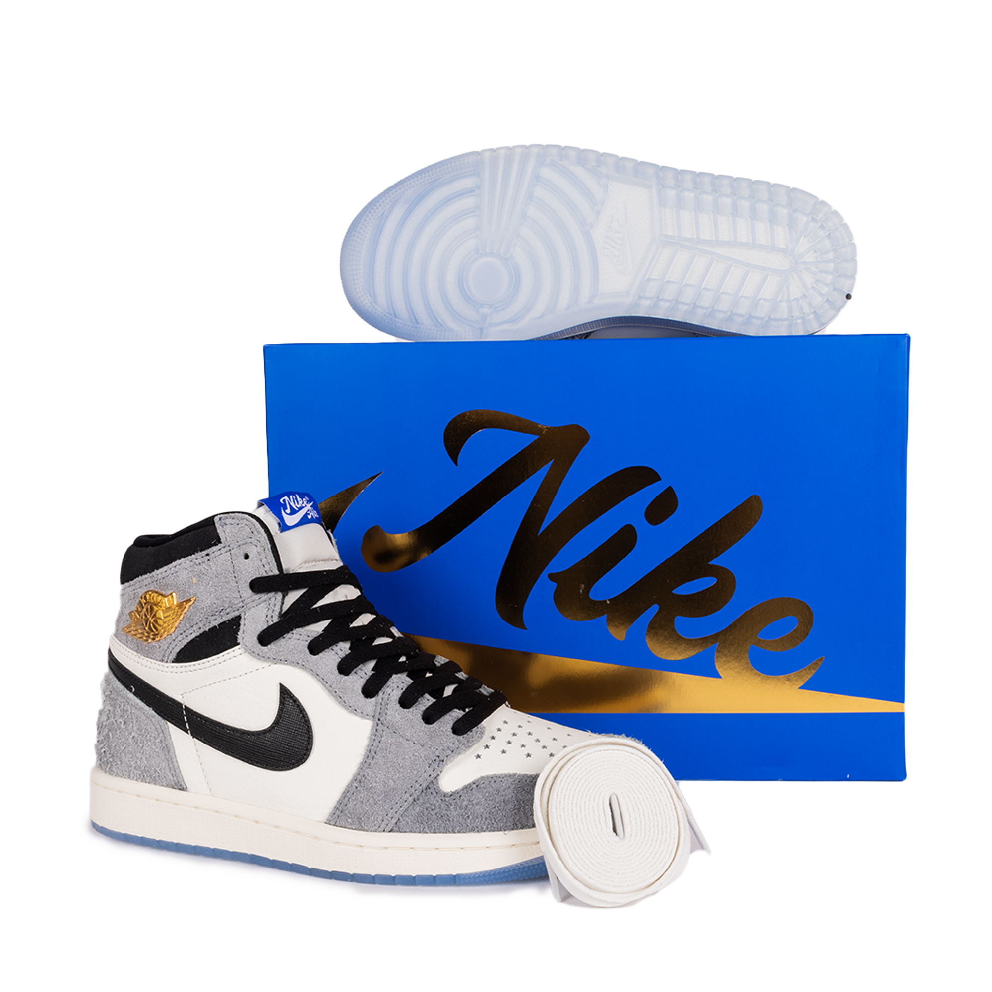 Nike Air Jordan 1 Retro High OG Cool Grey/Black/Sail/Game Royal DZ5485-003