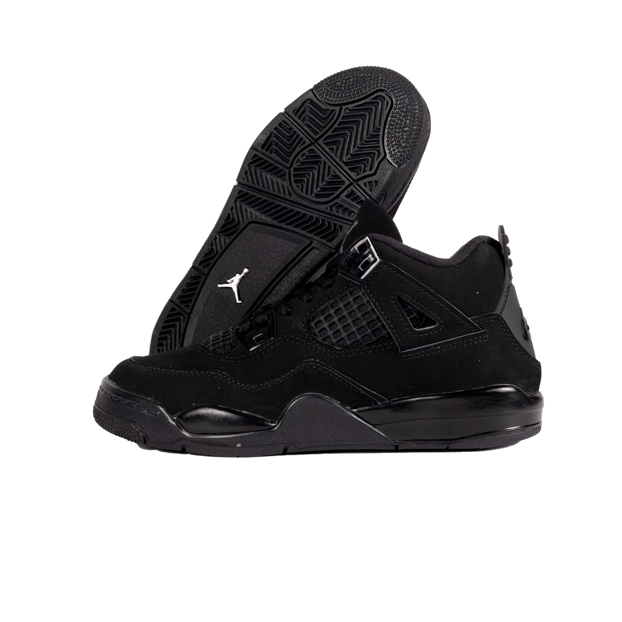Nike Air Jordan 4 Retro "Black Cat" (PS) Black/Black/Lt Graphite IB4388-010
