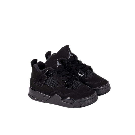 Nike Air Jordan 4 Retro "Black Cat" (TD) Black/Black/Lt Graphite IB4387-010