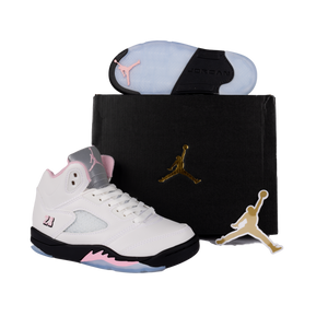 Nike Air Jordan 5 Retro OG (PS) White/Med Soft Pink/Black HQ7979-102