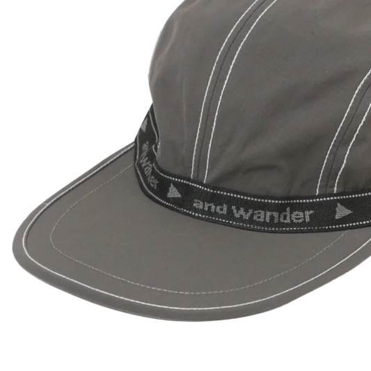 and wander JQ Tape Cap Gray