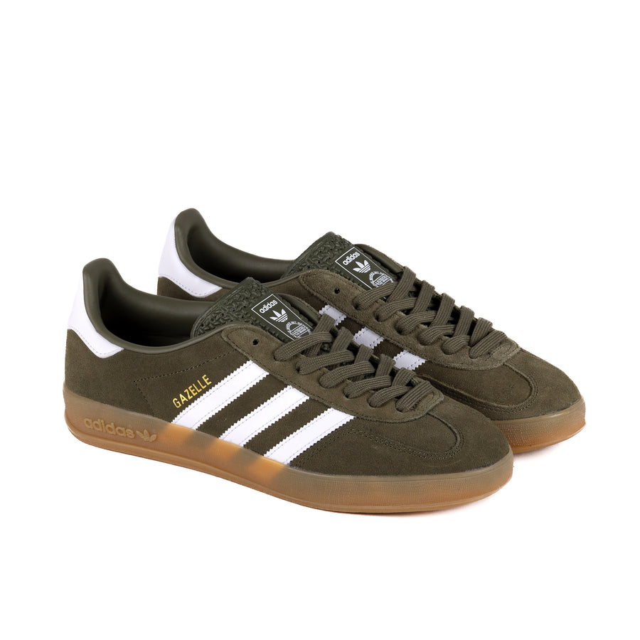 adidas Gazelle Indoor Olistr/Ftwwht/Goldmt JQ0174