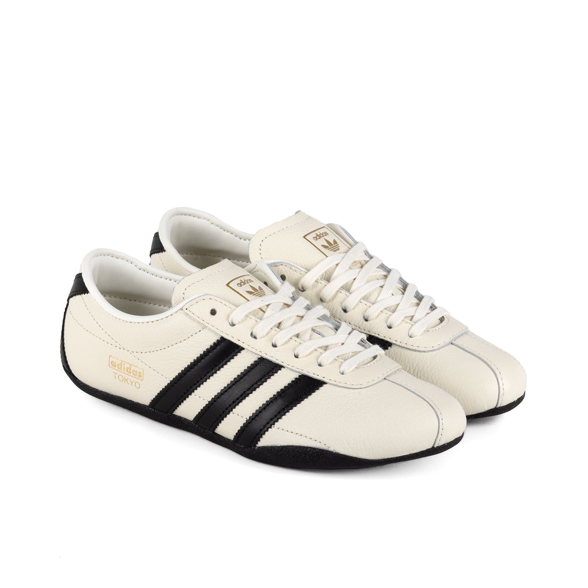 adidas Women's Tokyo Owhite/Cblack/Goldmt JQ0597