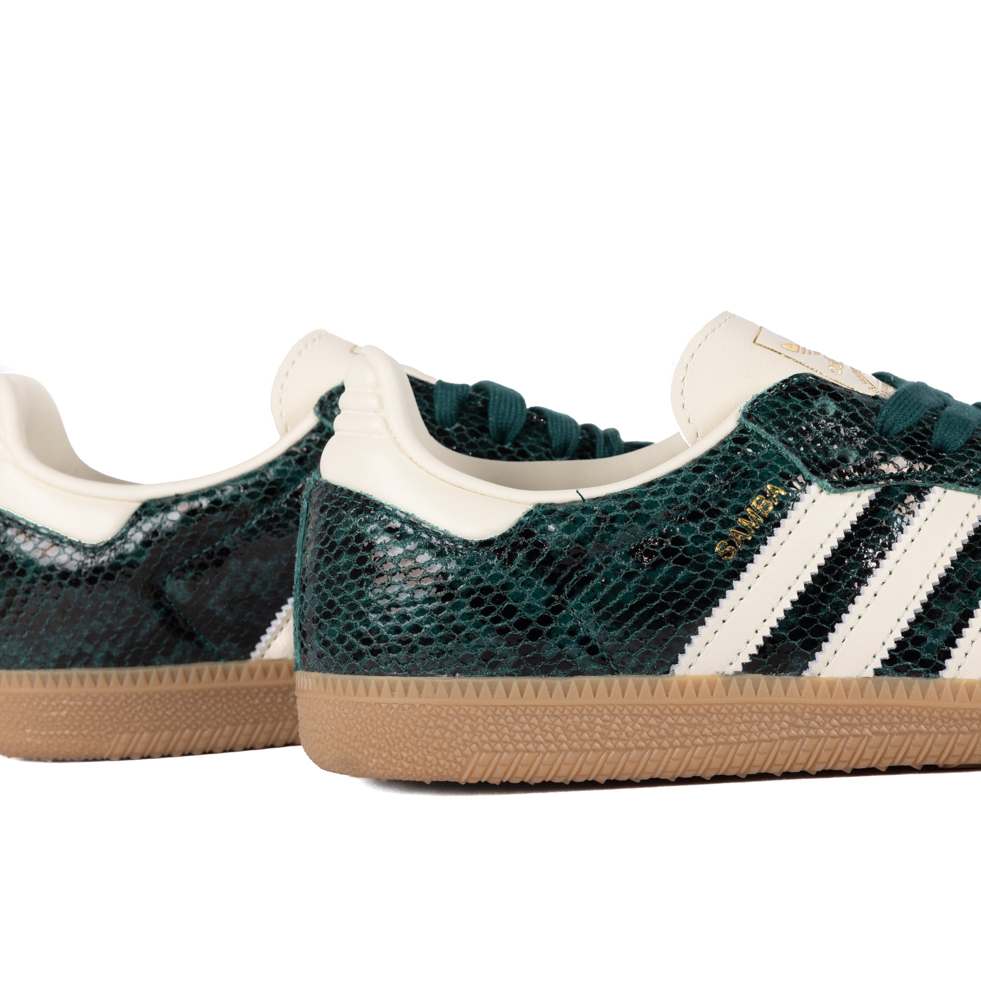 adidas Women's Samba OG Crewht/Crewht/Cgreen JR8848