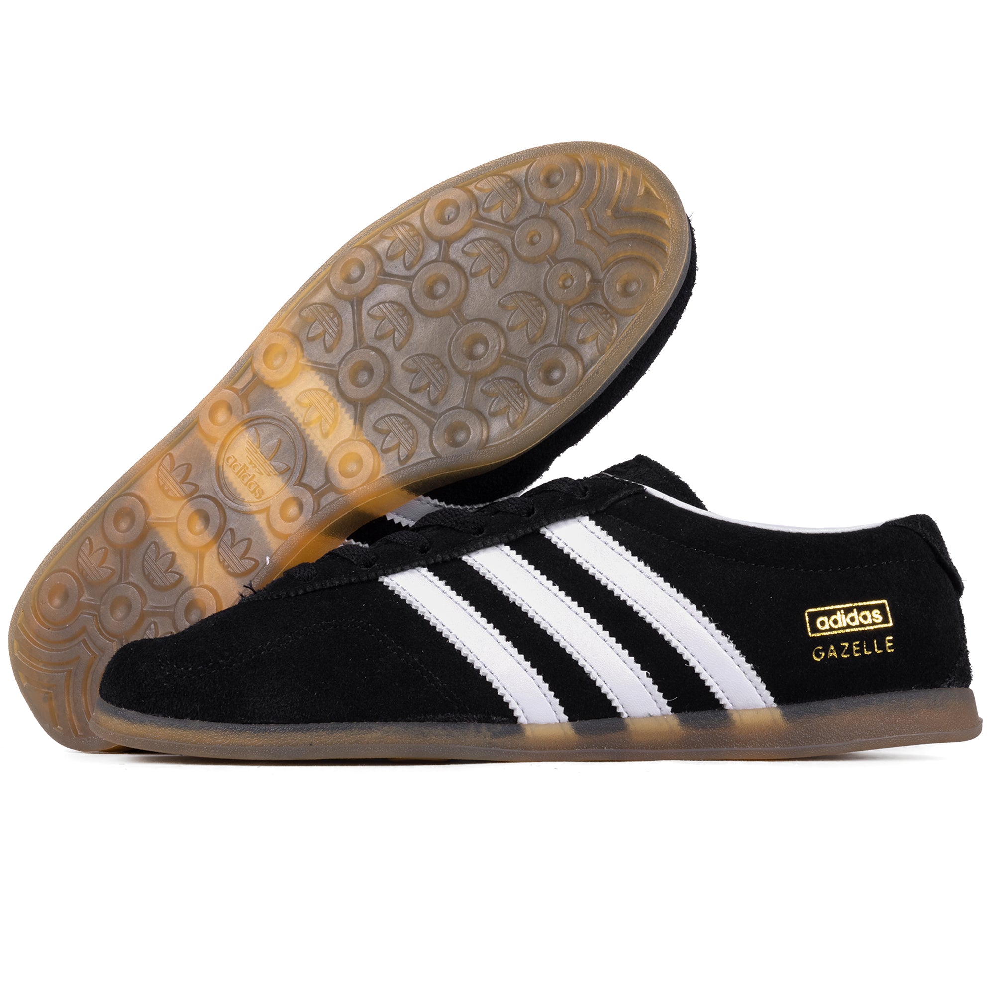 adidas Women's Gazelle Lo Pro Cblack/Ftwwht/Gum3 JR8886