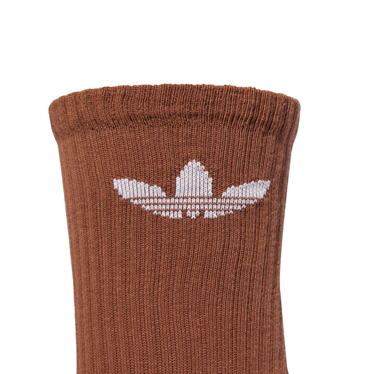 adidas Trefoil Crew Socks 6 Pack Crewht/Wonqua/Sanstr JY2678