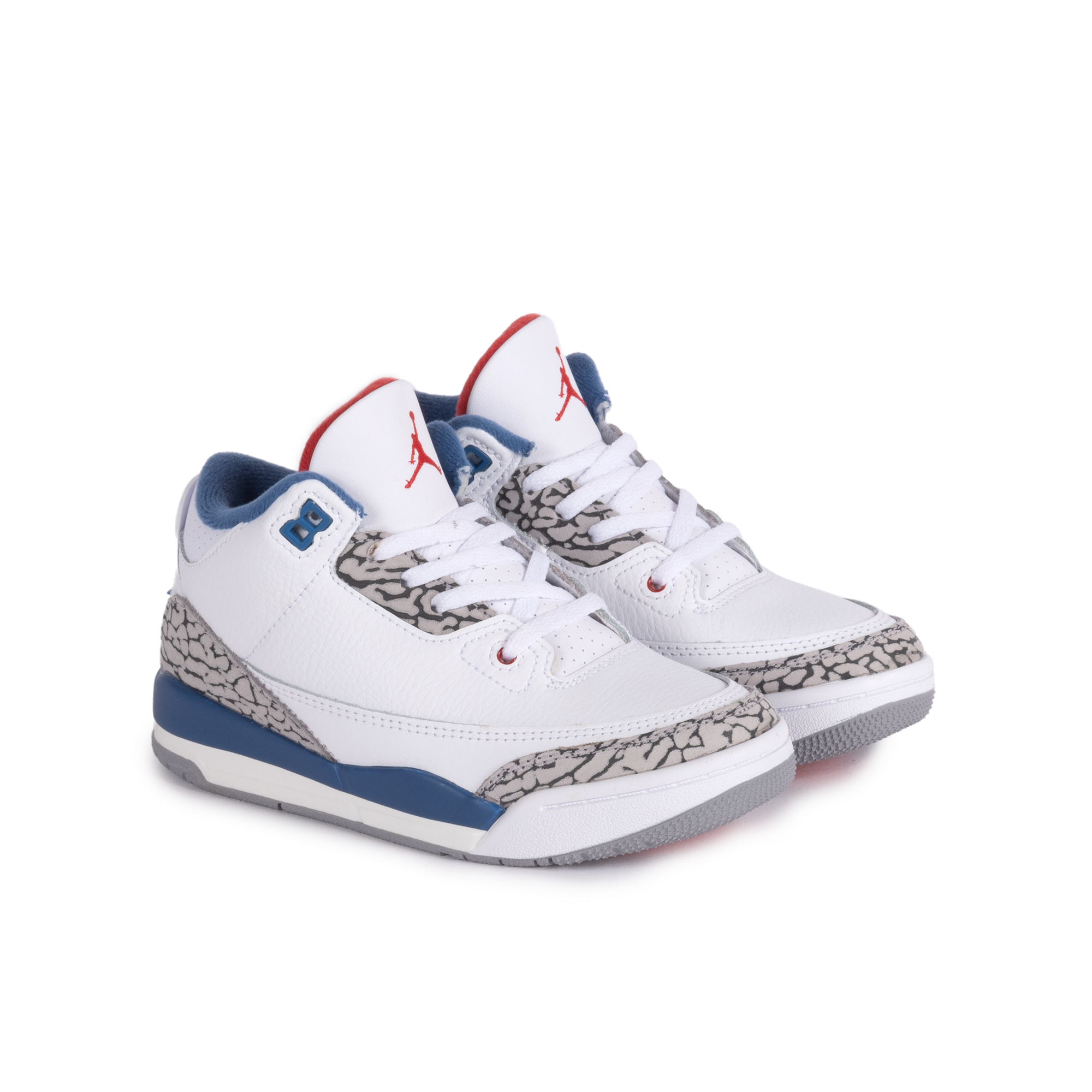 Nike Air Jordan 3 Retro "True Blue" (PS) White/Multi/Color DM0966-104