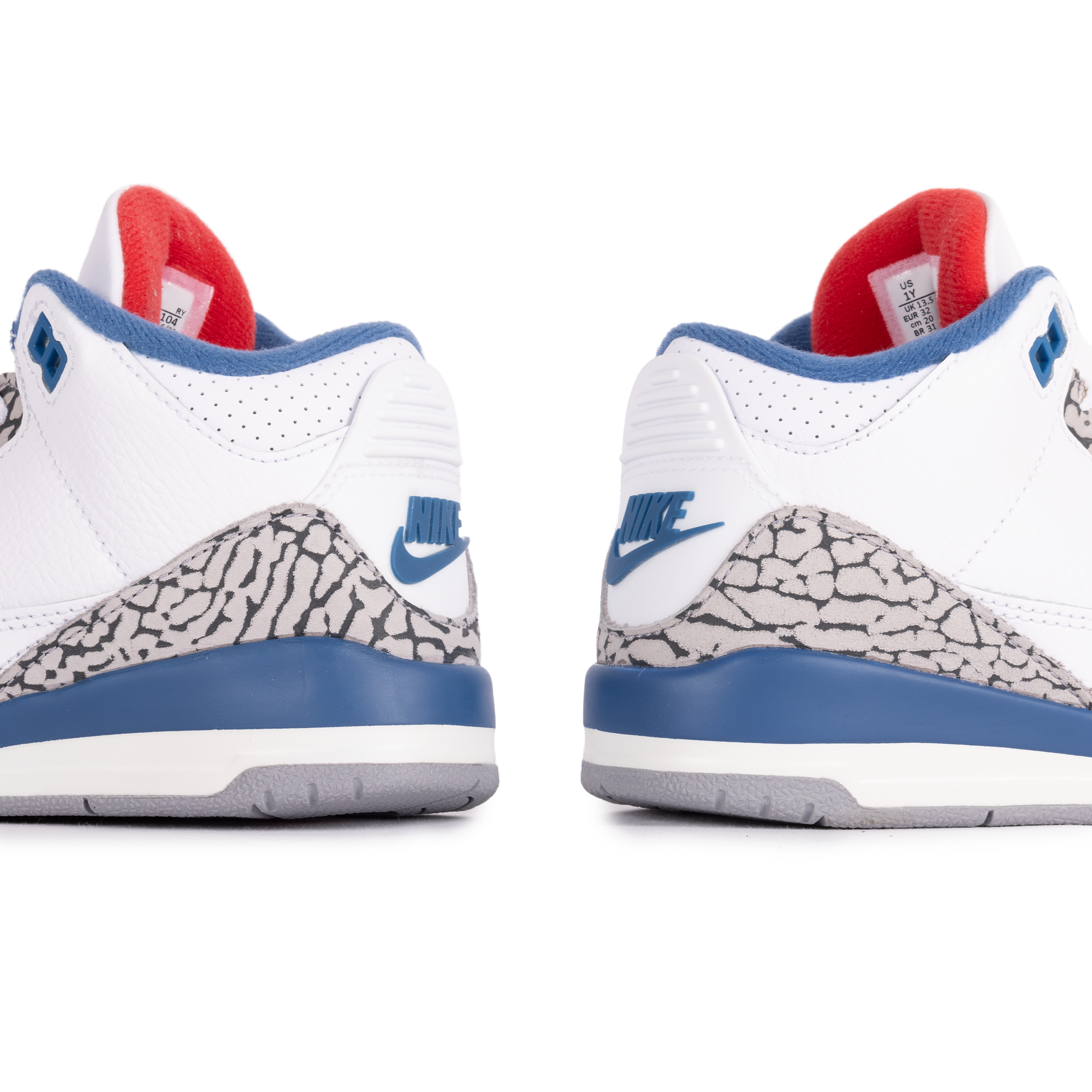 Nike Air Jordan 3 Retro "True Blue" (PS) White/Multi/Color DM0966-104