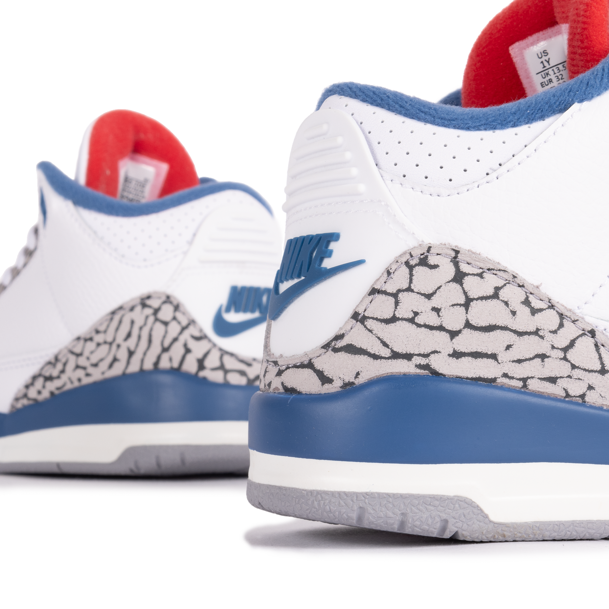 Nike Air Jordan 3 Retro "True Blue" (PS) White/Multi/Color DM0966-104