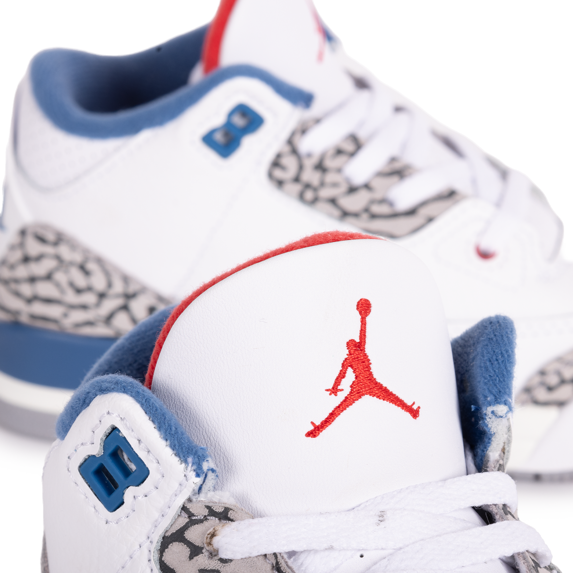 Nike Air Jordan 3 Retro "True Blue" (PS) White/Multi/Color DM0966-104