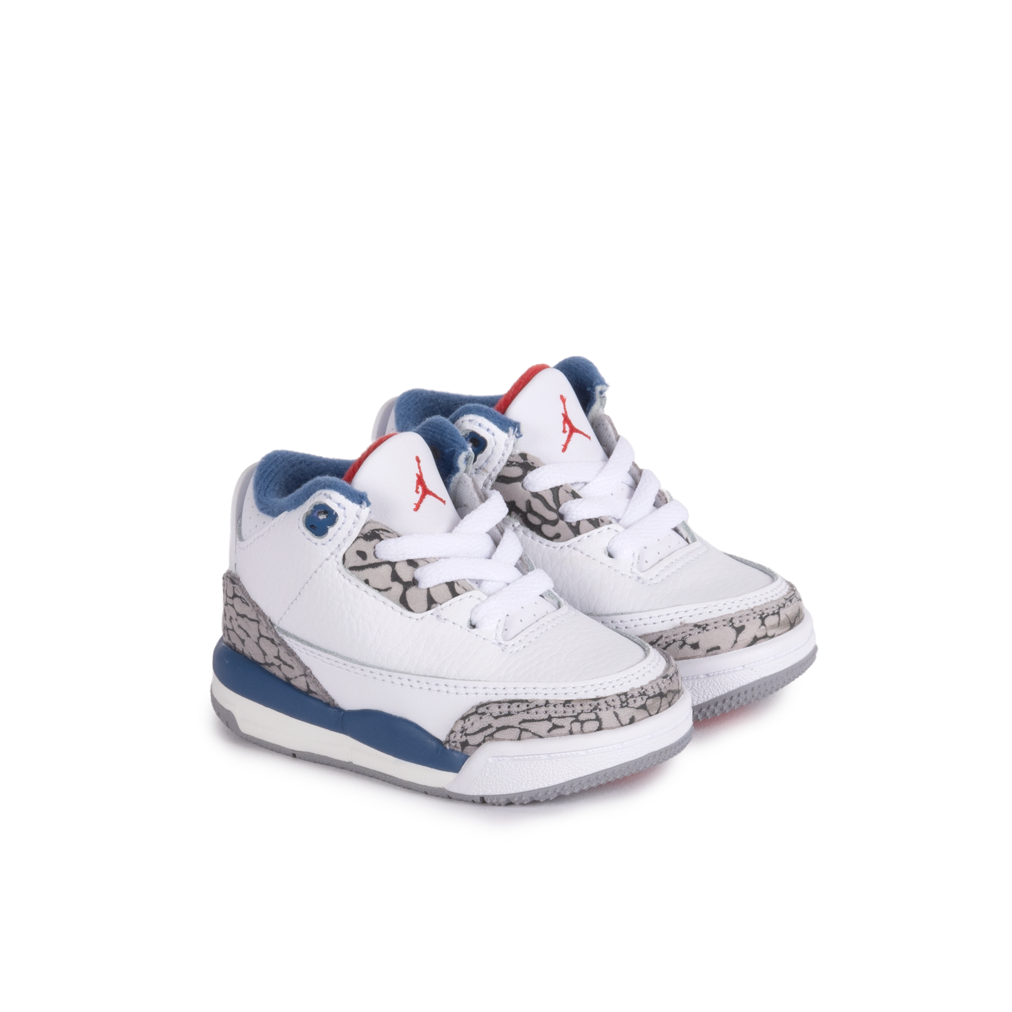 Nike Air Jordan 3 Retro "True Blue" (TD) White/Multi/Color DM0968-104