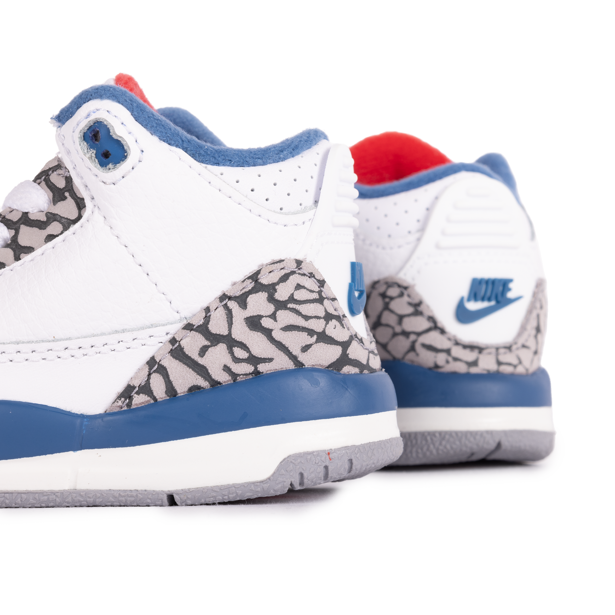 Nike Air Jordan 3 Retro "True Blue" (TD) White/Multi/Color DM0968-104