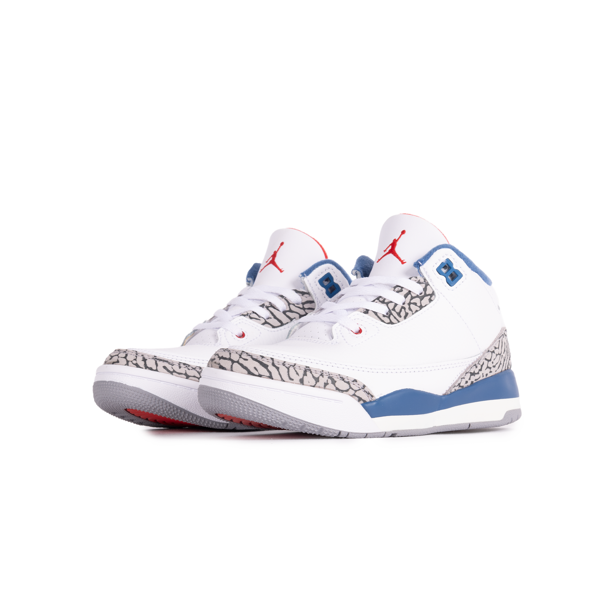 Nike Air Jordan 3 Retro "True Blue" (PS) White/Multi/Color DM0966-104