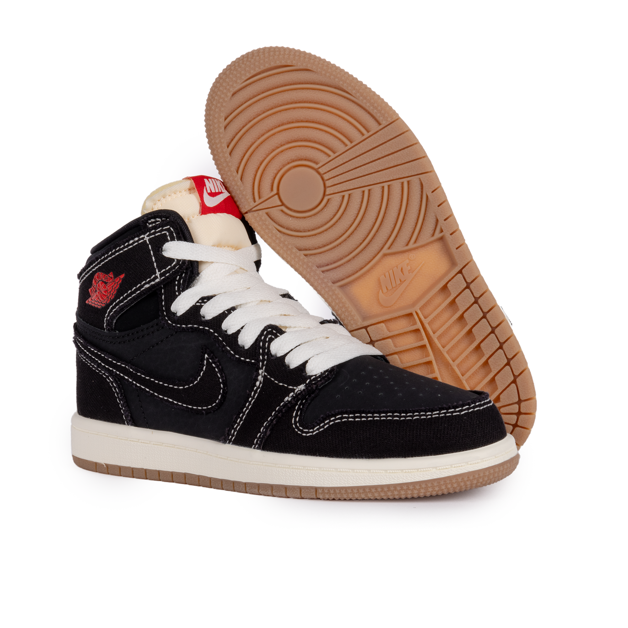 Nike Jordan 1 Retro High OG Flight Club (PS) Black/Sail/Gum Med Brown II9926-001