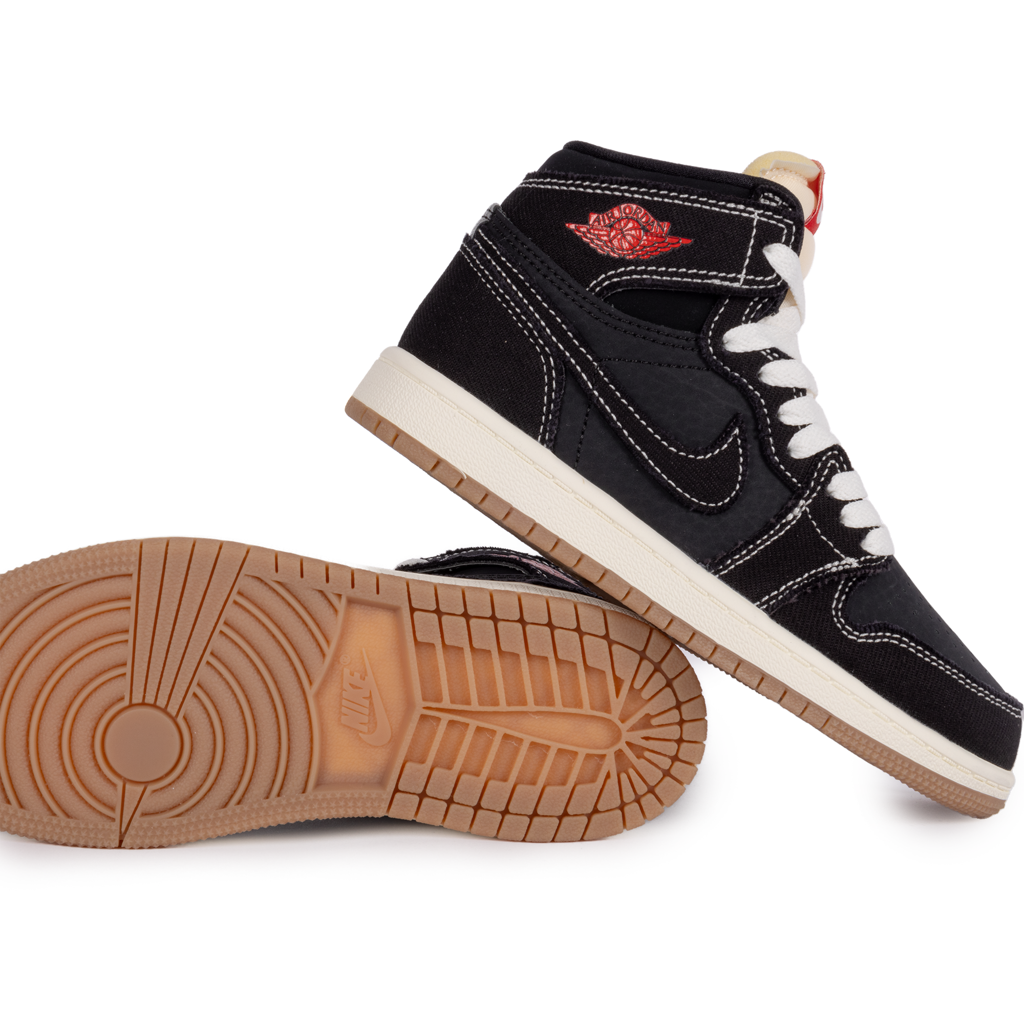 Nike Jordan 1 Retro High OG Flight Club (PS) Black/Sail/Gum Med Brown II9926-001