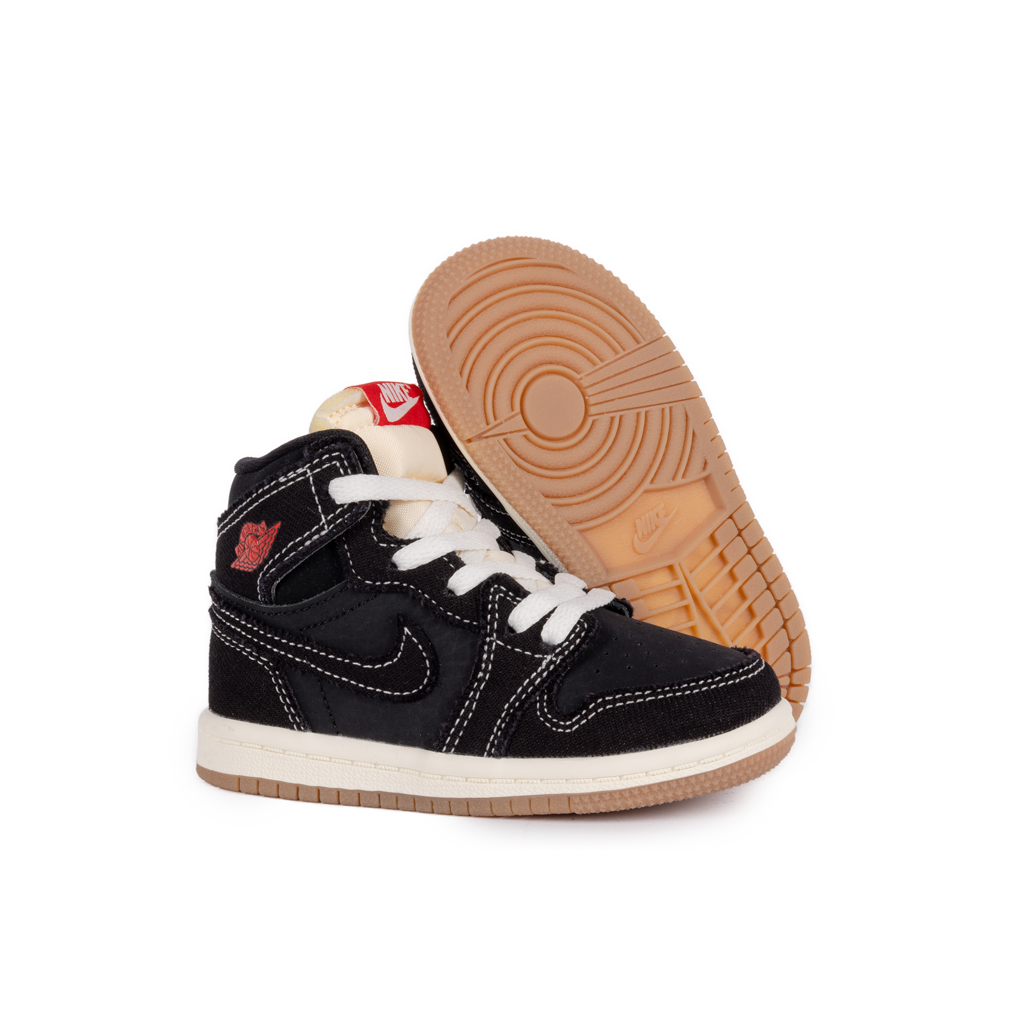 Nike Jordan 1 Retro High OG Flight Club (TD) Black/Sail/Gum Med Brown II9925-001
