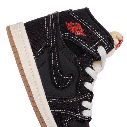 Nike Jordan 1 Retro High OG Flight Club (TD) Black/Sail/Gum Med Brown II9925-001