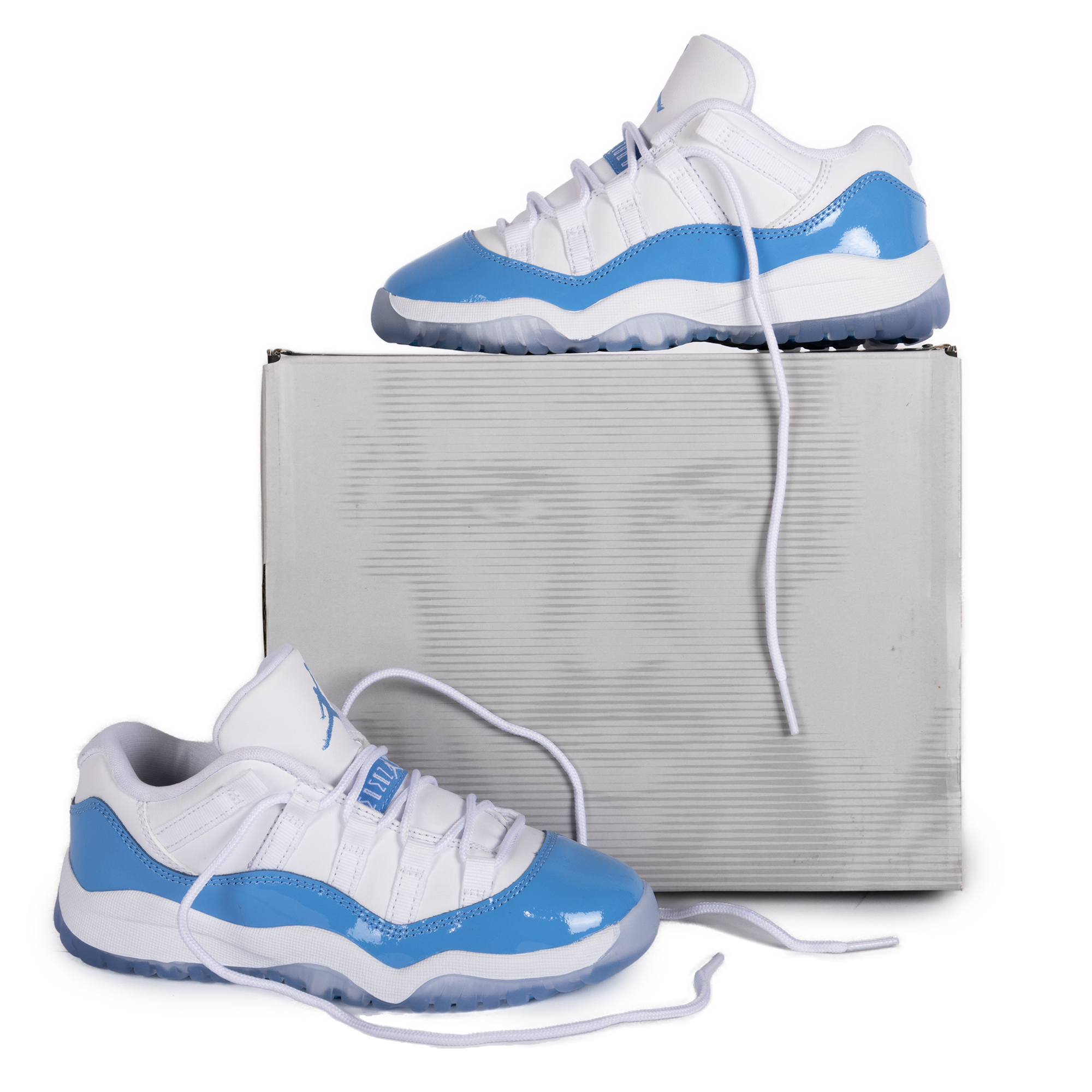 Nike Jordan 11 Retro Low "University Blue" (PS) White/University Blue/Black FV5116-100