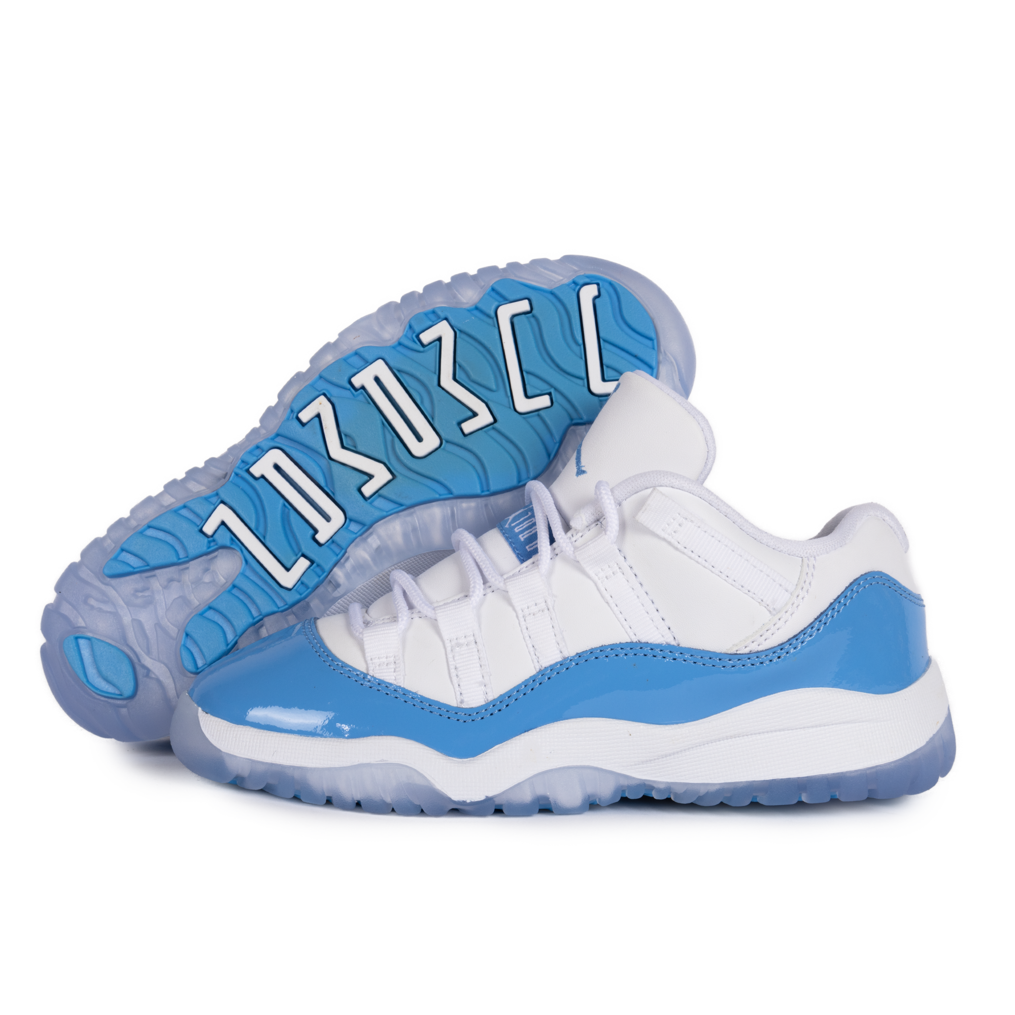 Nike Jordan 11 Retro Low "University Blue" (PS) White/University Blue/Black FV5116-100