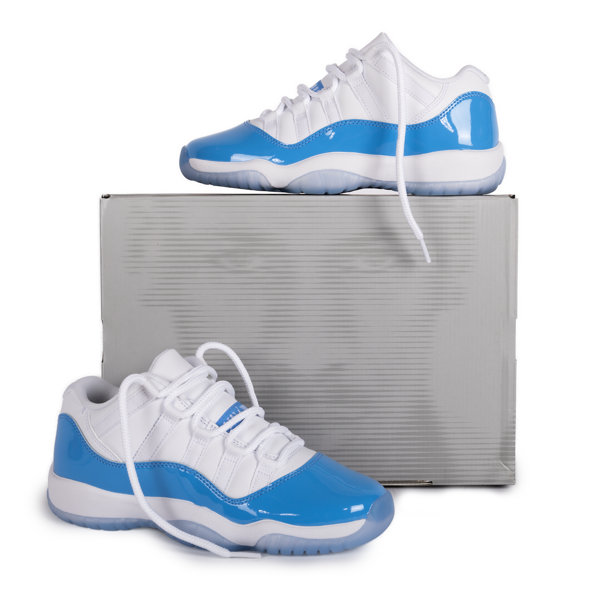 Nike Air Jordan 11 Retro Low "University Blue" (GS) White/University Blue/Black FV5121-100