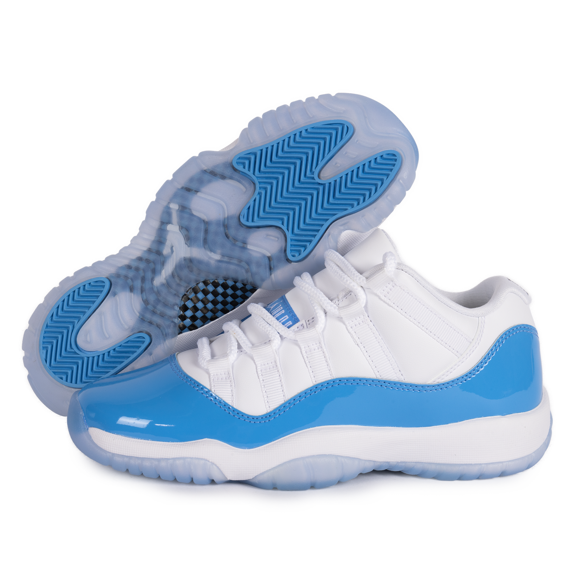 Nike Air Jordan 11 Retro Low "University Blue" (GS) White/University Blue/Black FV5121-100