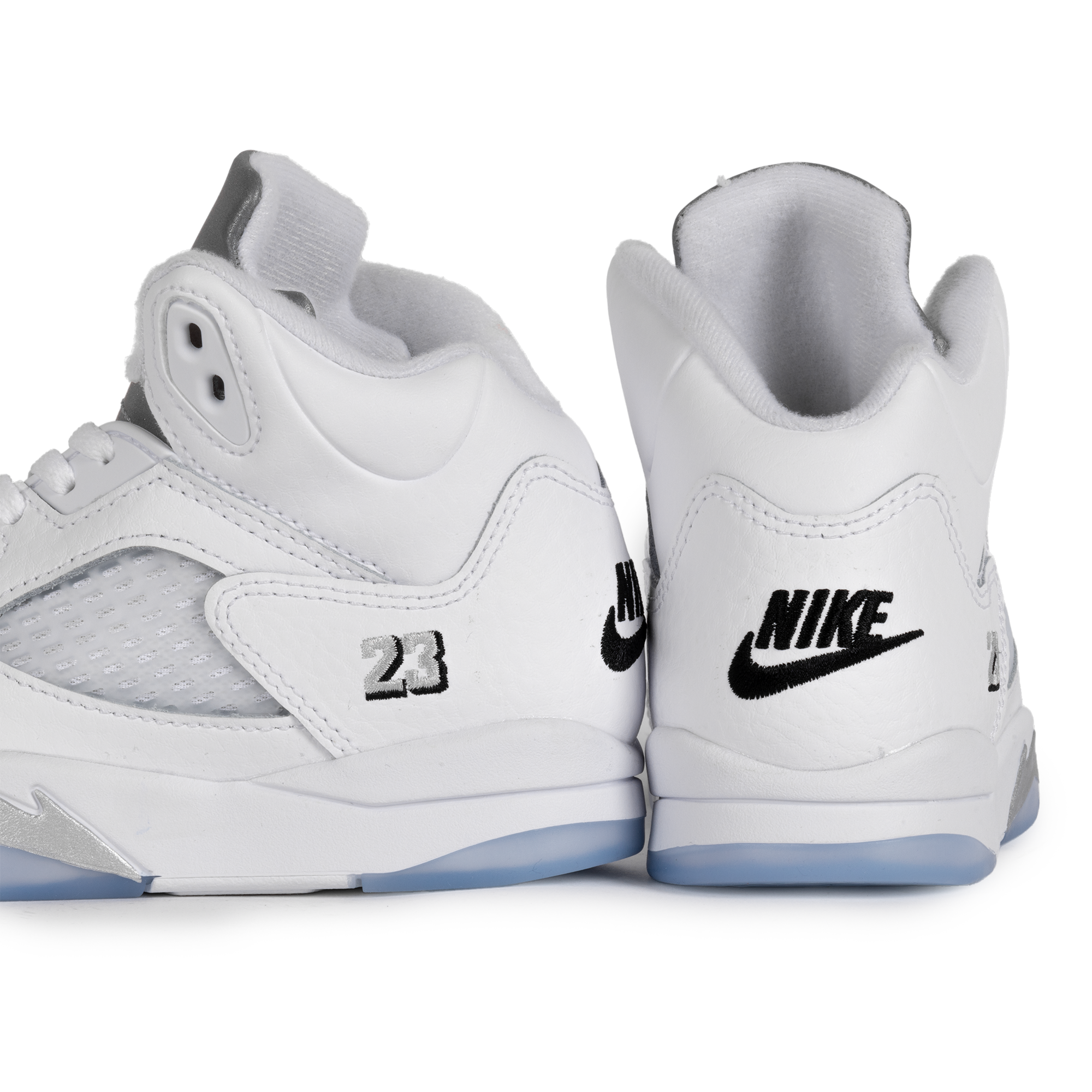 Nike Jordan 5 Retro "White Metallic" (PS) White/Black/Metallic Silver HQ7979-103