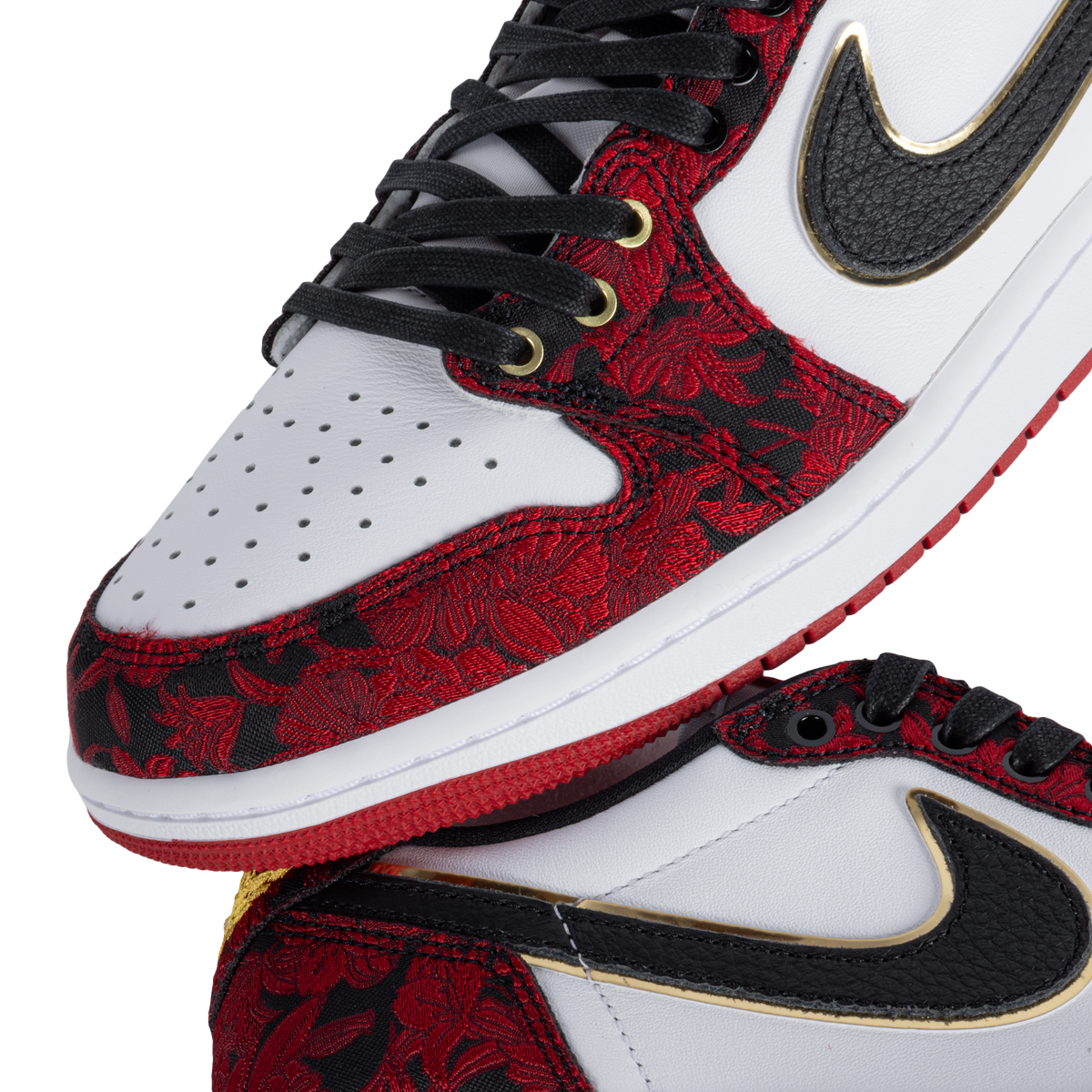 Nike Air Jordan 1 Retro Low OG "Garden" Black/Varsity Red/S White IR0088-001