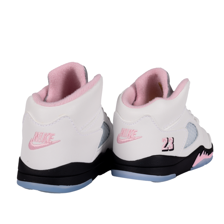 Nike Air Jordan 5 Retro OG (TD) White/Med Soft Pink/Black HQ7981-102