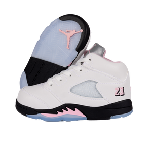 Nike Air Jordan 5 Retro OG (TD) White/Med Soft Pink/Black HQ7981-102