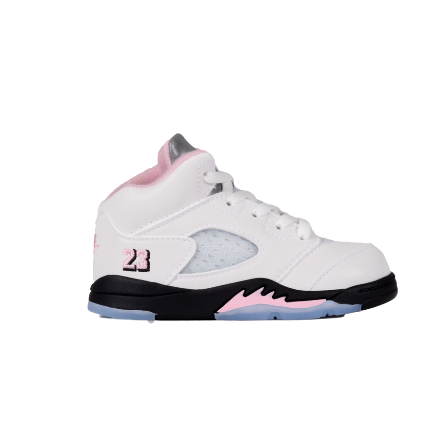 Nike Air Jordan 5 Retro OG (TD) White/Med Soft Pink/Black HQ7981-102