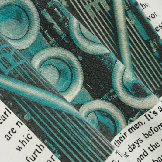 R H U D E Joyride Tee Vtg White