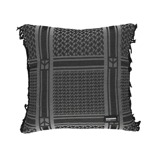 Neighborhood Jq Shemagh Cushion Black  251MYNH-AC01