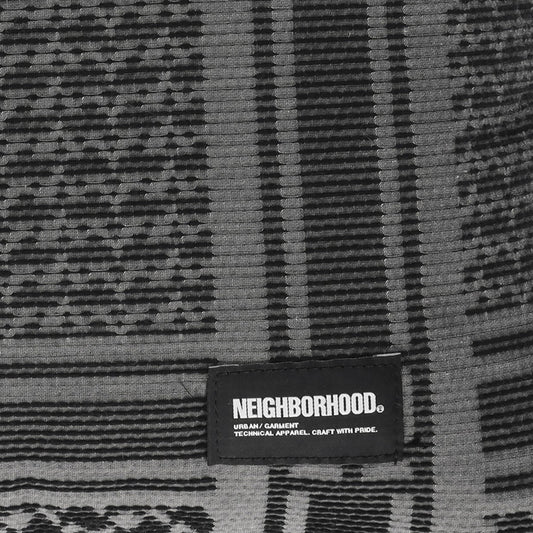 Neighborhood Jq Shemagh Cushion Black  251MYNH-AC01