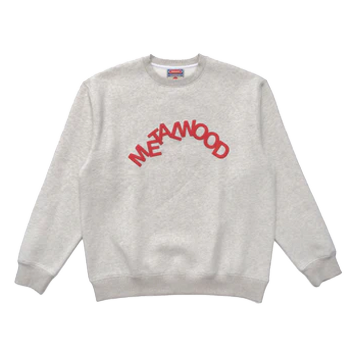 Metalwood Jumbled Crewneck Sweatshirt Oat