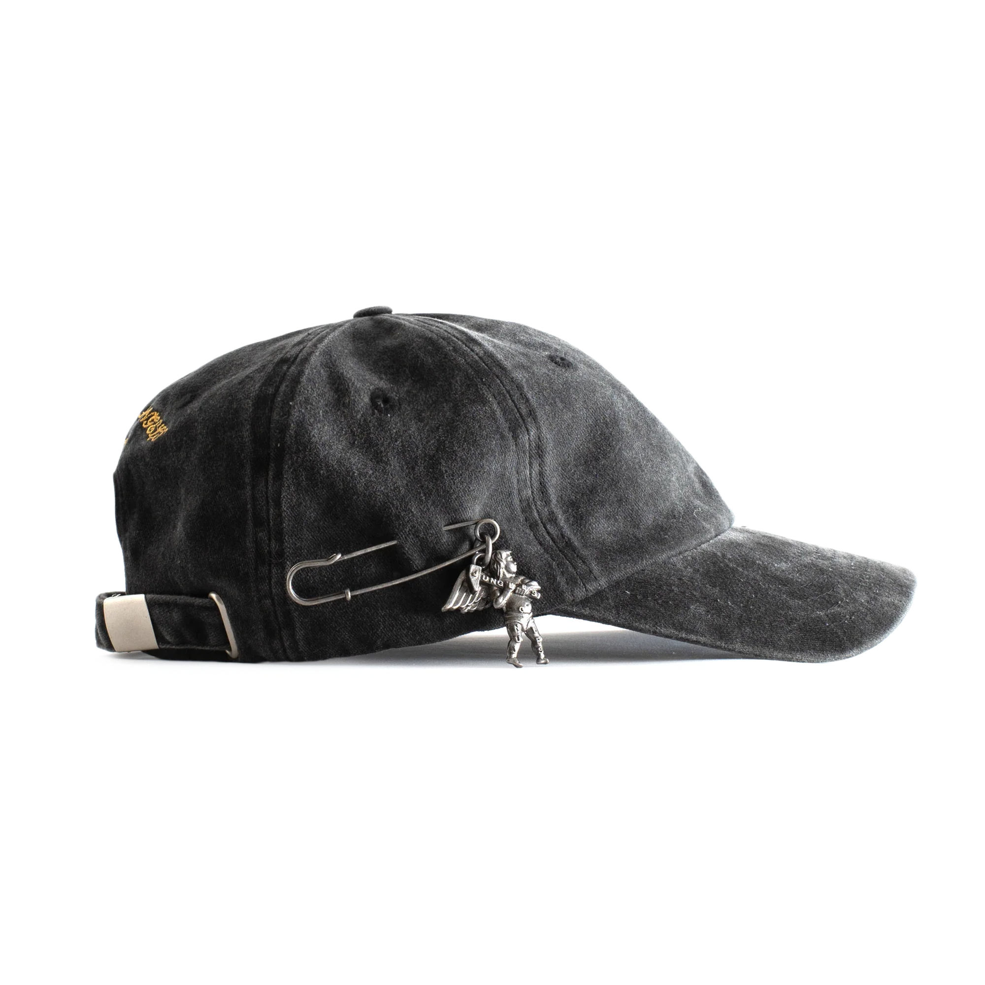 Jungles Jungles Angels Cap Washed Black