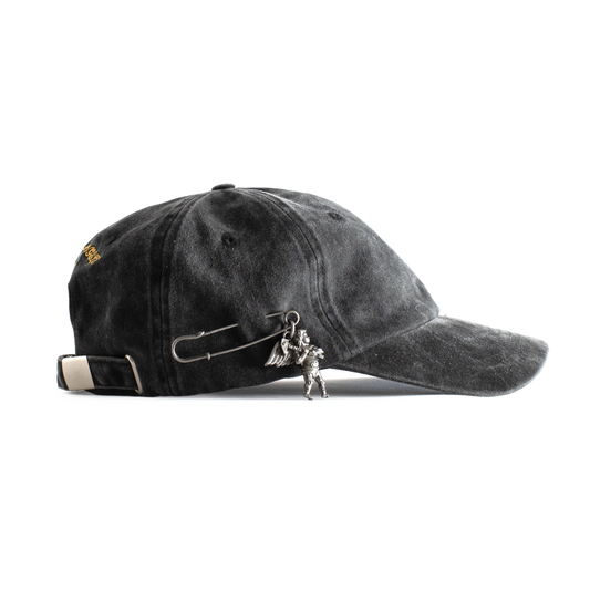 Jungles Jungles Angels Cap Washed Black