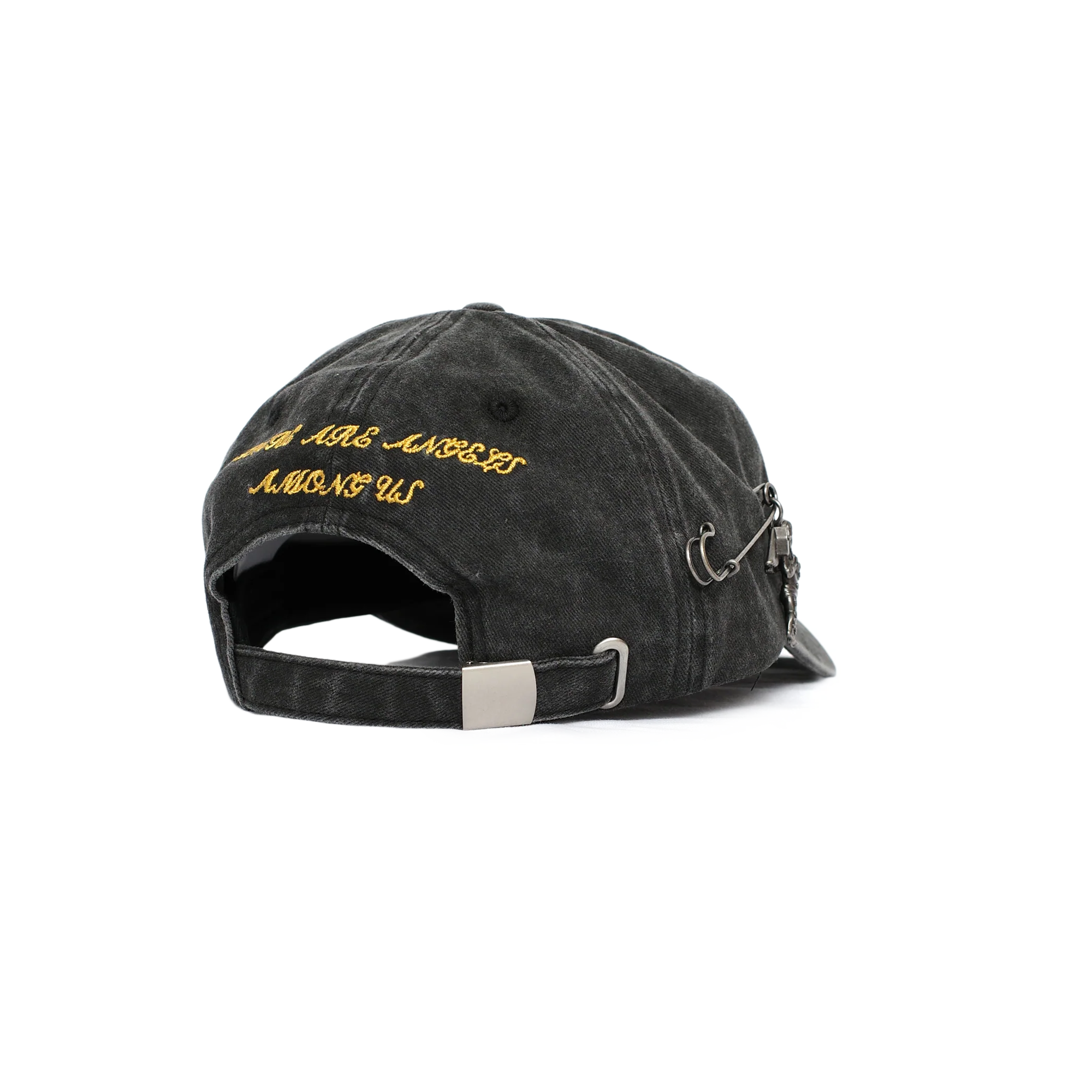 Jungles Jungles Angels Cap Washed Black