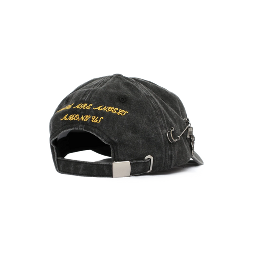 Jungles Jungles Angels Cap Washed Black