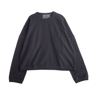 Jungles Jungles Distressed Crewneck Black