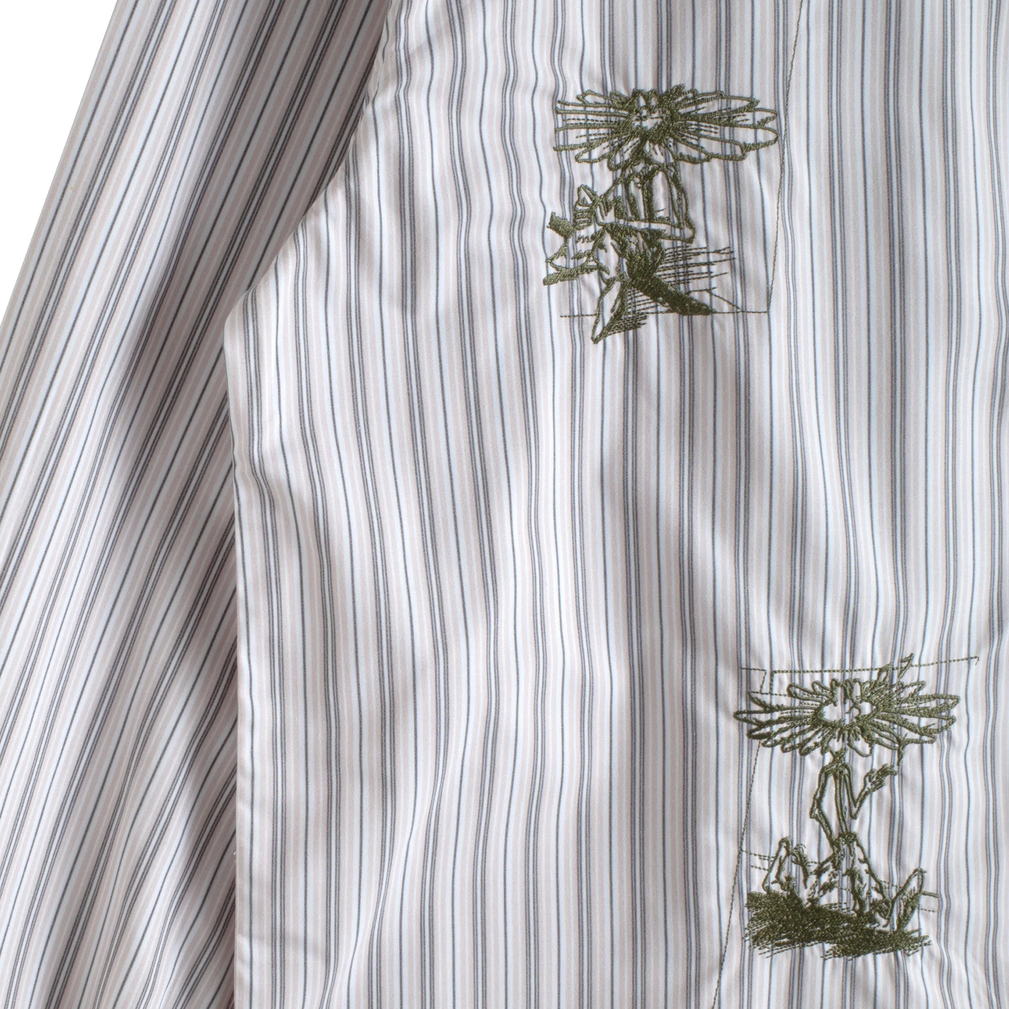 Jungles Jungles Hard Times Button Up Brown