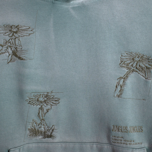 Jungles Jungles Hard Times Hoodie Green