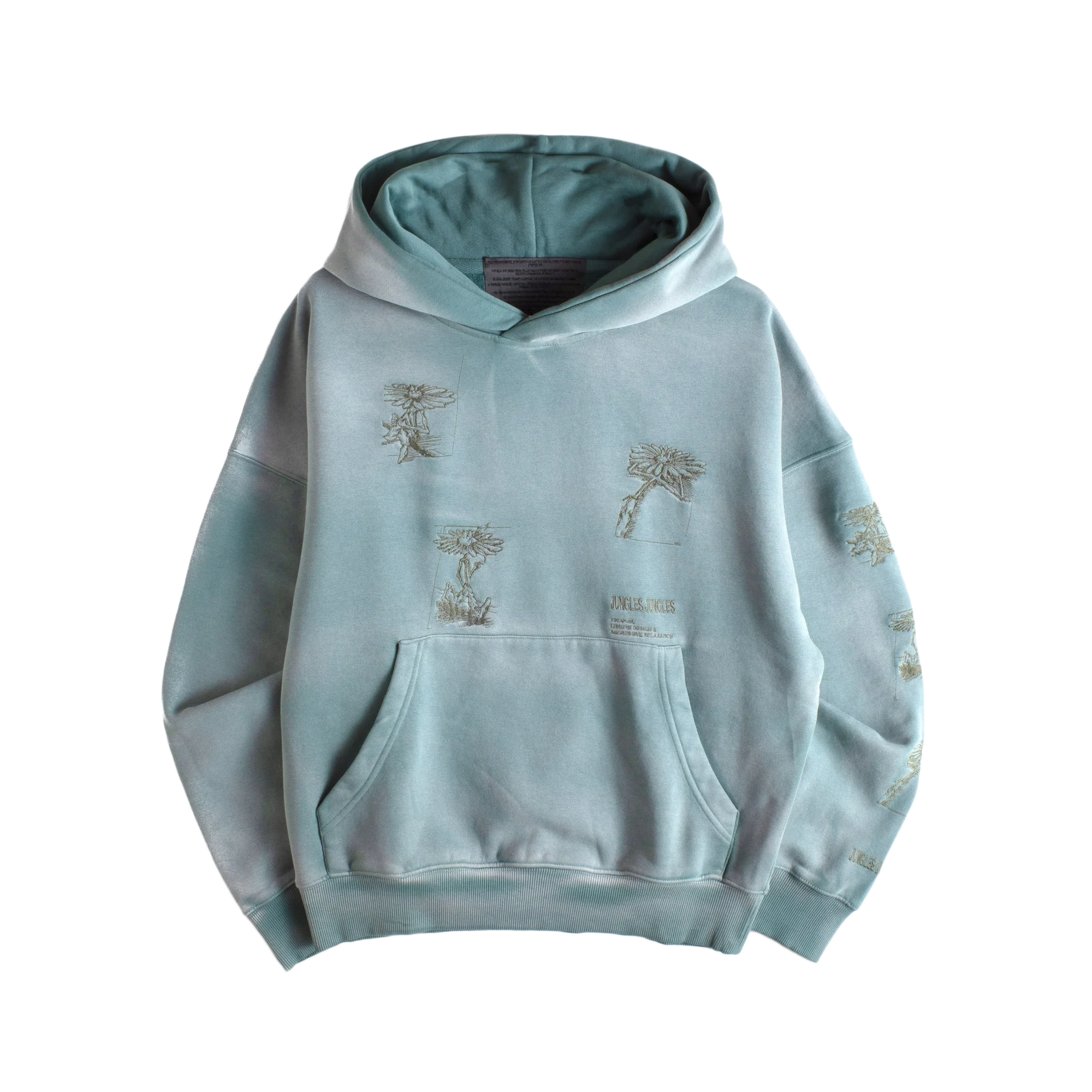 Jungles Jungles Hard Times Hoodie Green