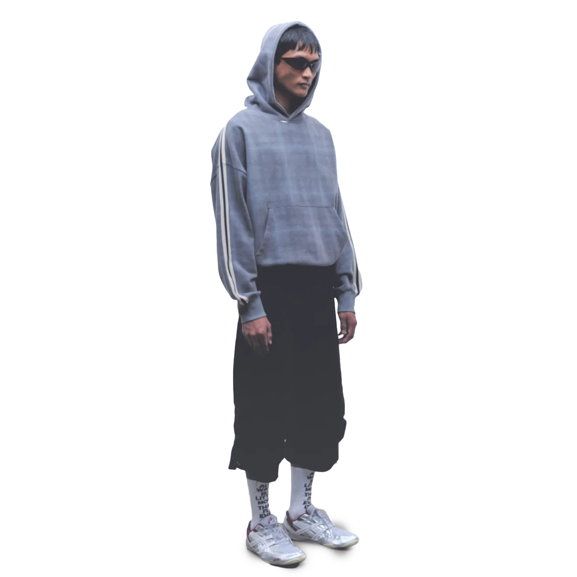Jungles Jungles Haze Plaid Hoodie Plaid