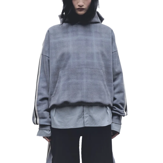 Jungles Jungles Haze Plaid Hoodie Plaid