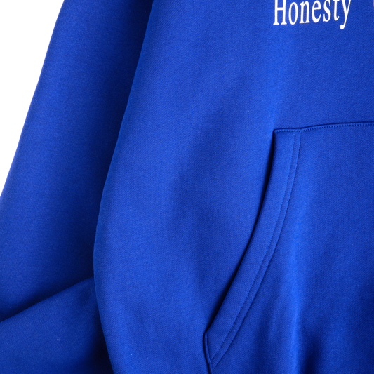 Jungles Jungles Honesty Rhinestone Hoodie Blue
