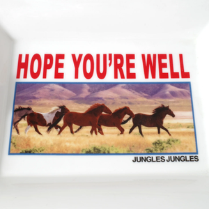 Jungles Jungles Hope You're Well Ash Tray White