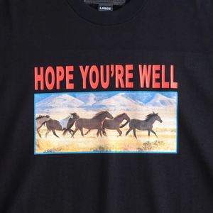 Jungles Jungles Horses Short Sleeve Tee Black