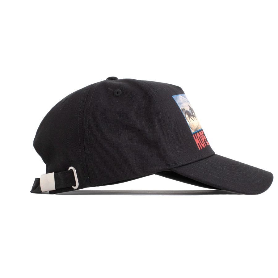 Jungles Jungles Horses Trucker Cap Washed Black