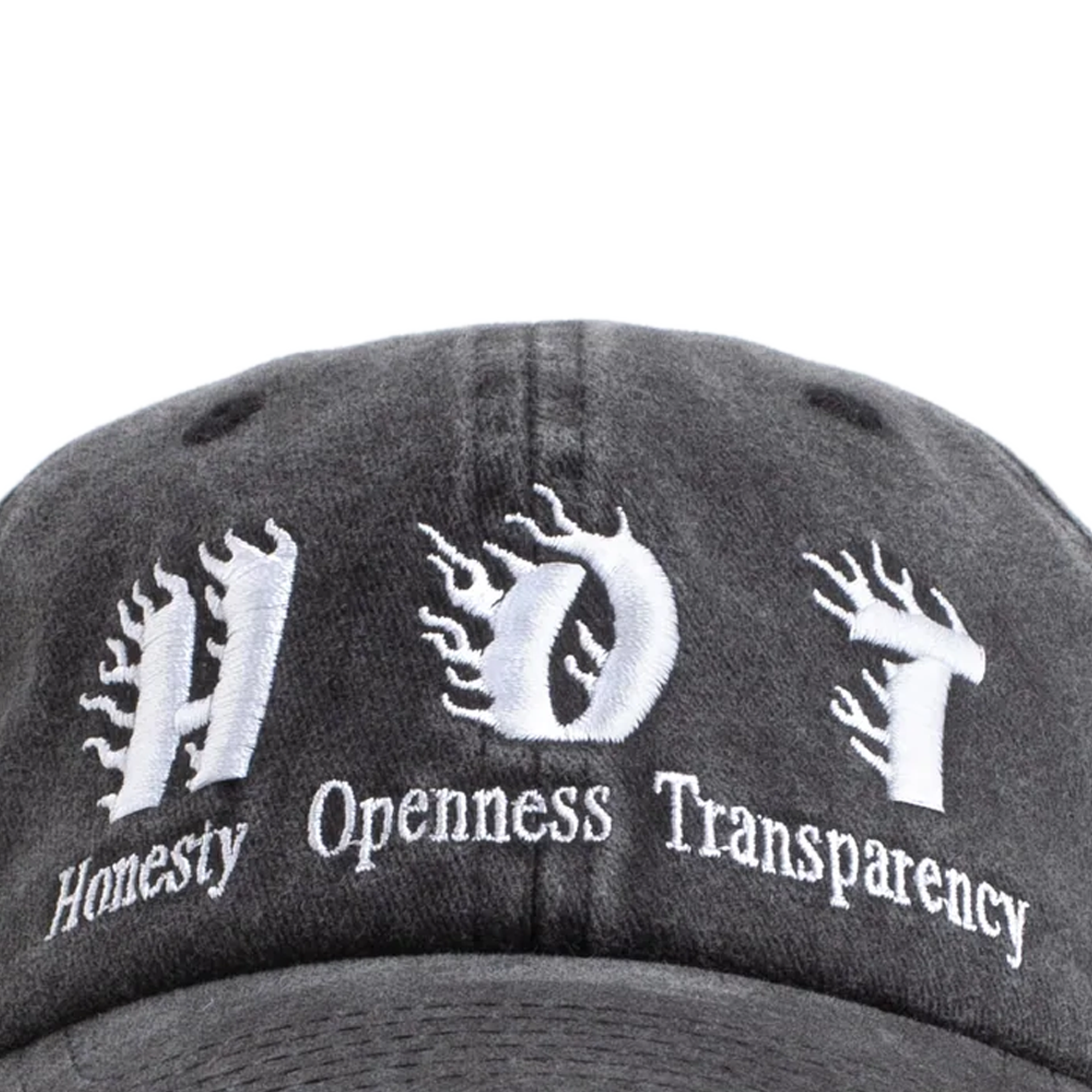Jungles Jungles Hot Distressed Cap Washed Black