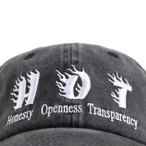 Jungles Jungles Hot Distressed Cap Washed Black